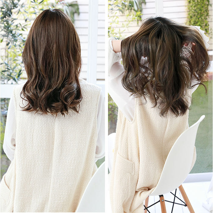 BACKYARD FAMILY「プリシラ 白髪隠しウィッグ prisila ST-010 通販 ヘアピース」|ヘアスタイリング|