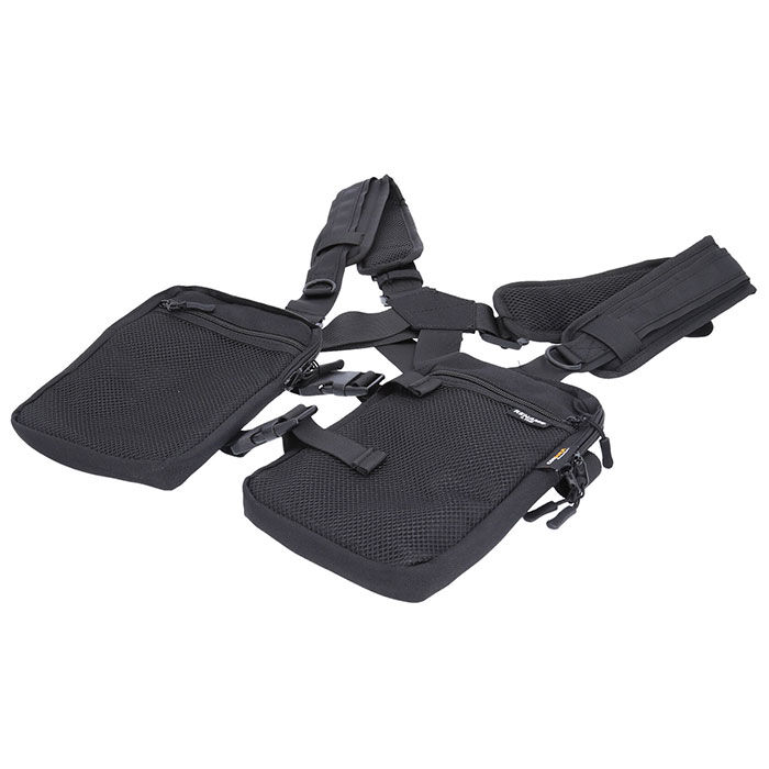 BACKYARD FAMILY「着るバッグ ベスト 通販 ボディバッグ ボディーバッグ ベストバッグ ボディバック ベスト型」|ショルダー・メッセンジャー|