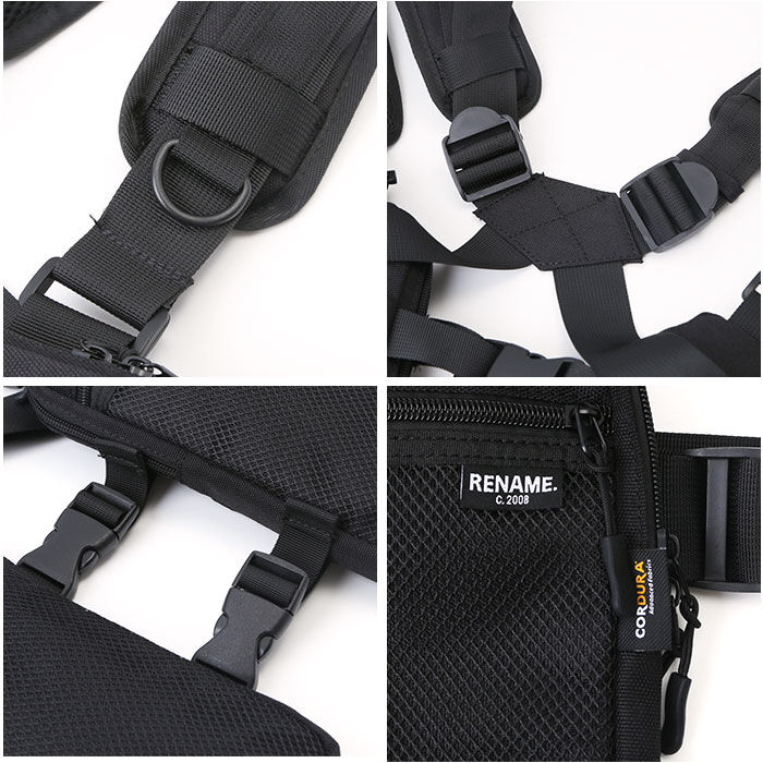 BACKYARD FAMILY「着るバッグ ベスト 通販 ボディバッグ ボディーバッグ ベストバッグ ボディバック ベスト型」|ショルダー・メッセンジャー|