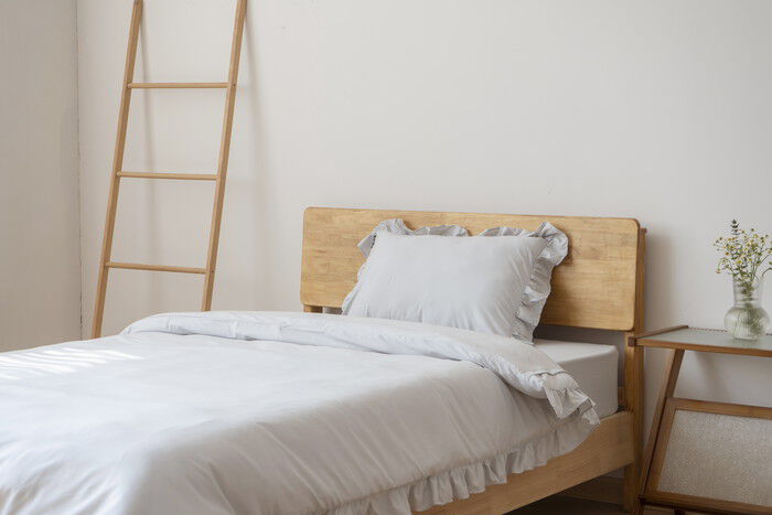 BACKYARD FAMILY「布団カバーセット ダブル 通販 フリル 掛布団カバー ボックスシーツ 枕カバー 裾フリル」|その他|