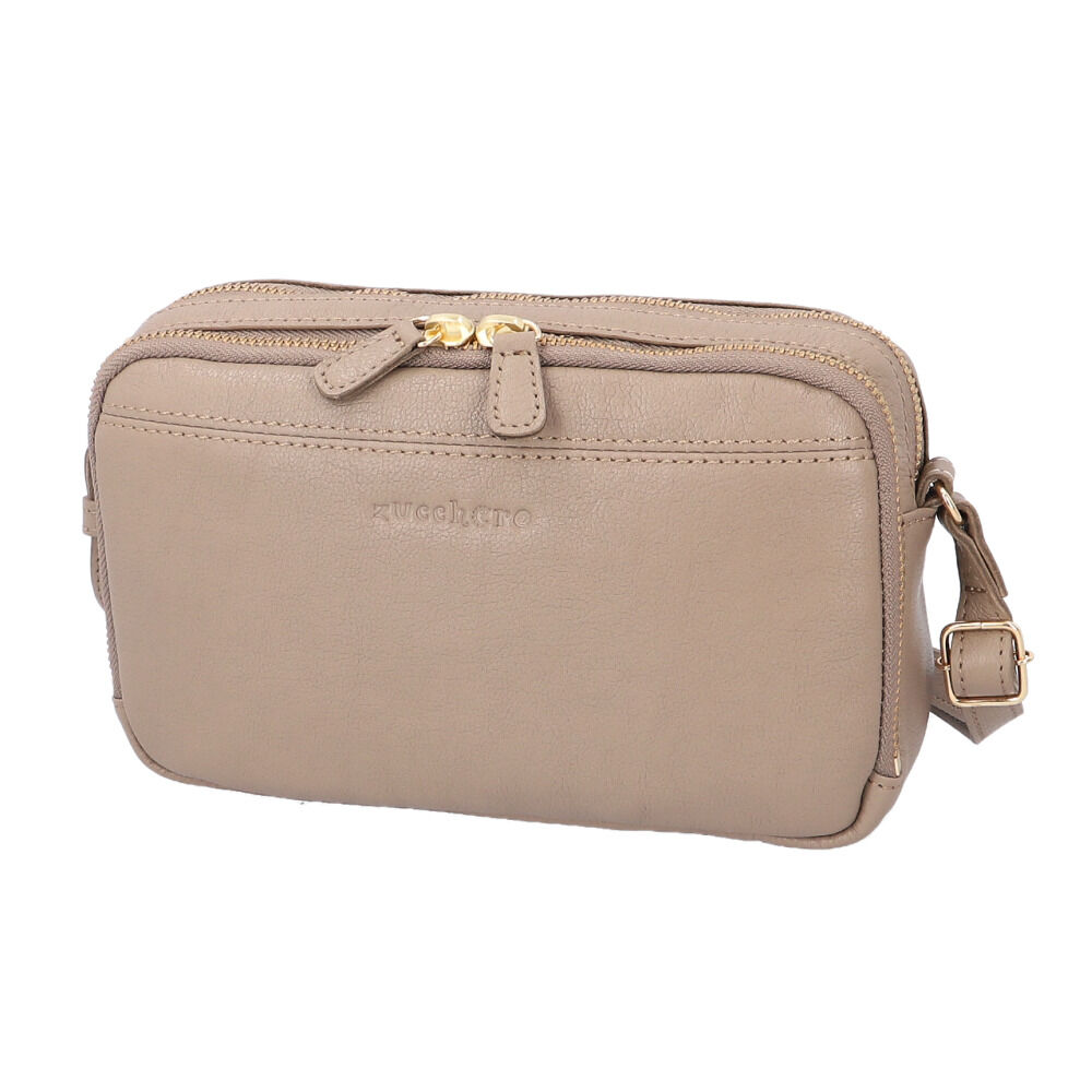 BACKYARD FAMILY「ズッケロ バッグ ショルダー お財布付き 通販 ショルダーバッグ ショルダーバック」|ショルダー・メッセンジャー|グレー1