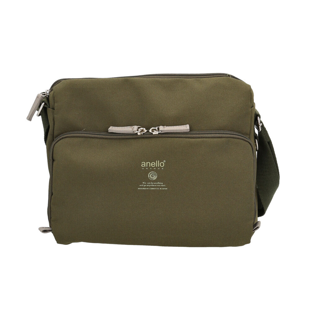 BACKYARD FAMILY「アネログランデ ショルダーバッグ GTM0831 通販 anelloGRANDE ショルダーバック」|ショルダー・メッセンジャー|グリーン1