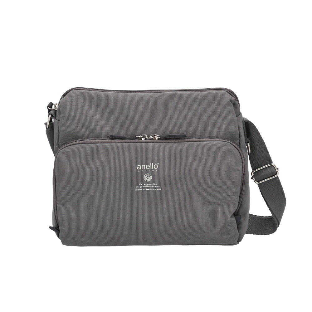 BACKYARD FAMILY「アネログランデ ショルダーバッグ GTM0831 通販 anelloGRANDE ショルダーバック」|ショルダー・メッセンジャー|グレー1