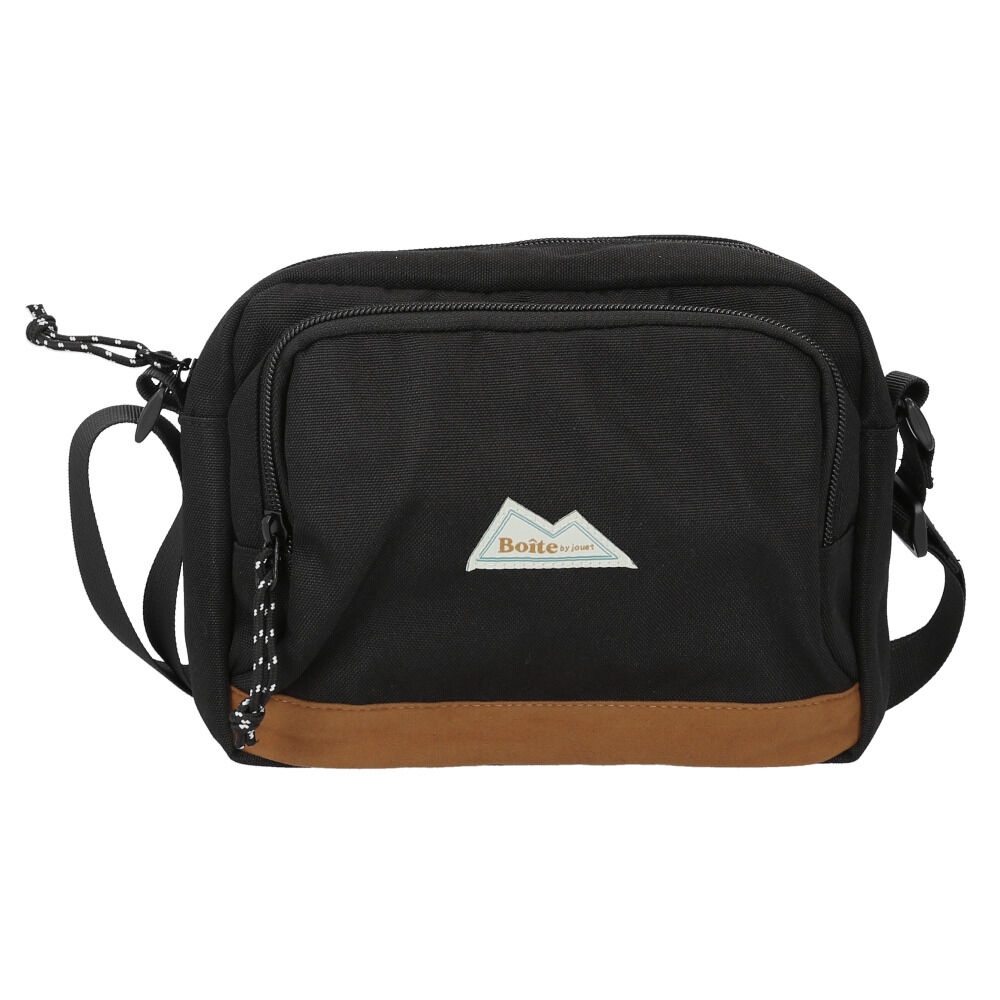 BACKYARD FAMILY「boite ボワット ショルダーバッグ ミニ B8161 通販 ミニショルダー ショルダーバック」|ショルダー・メッセンジャー|ブラック1