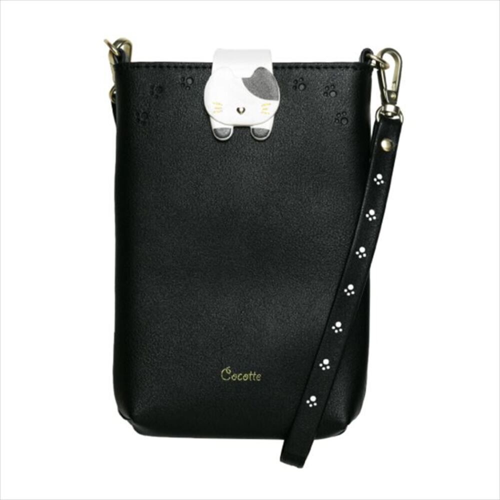 BACKYARD FAMILY「スマホショルダーバッグ レディース 通販 スマホポーチ ショルダー スマホポシェット スマホ」|ショルダー・メッセンジャー|ブラック1