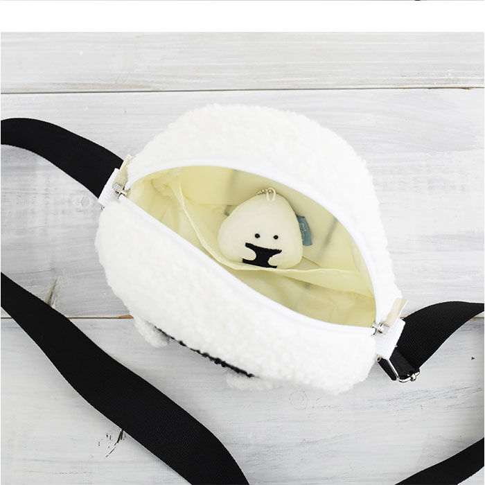 BACKYARD FAMILY「ぎゅっとおにぎりさん サコッシュ ミニ 通販 ショルダー 肩掛け 斜めかけ ななめ掛け バッグ」|ショルダー・メッセンジャー|