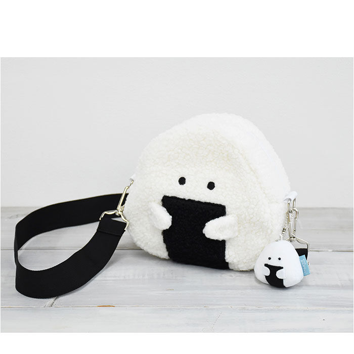 BACKYARD FAMILY「ぎゅっとおにぎりさん サコッシュ ミニ 通販 ショルダー 肩掛け 斜めかけ ななめ掛け バッグ」|ショルダー・メッセンジャー|