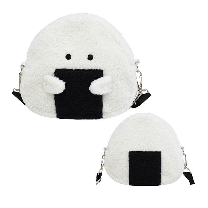 BACKYARD FAMILY「ぎゅっとおにぎりさん サコッシュ ミニ 通販 ショルダー 肩掛け 斜めかけ ななめ掛け バッグ」|ショルダー・メッセンジャー|