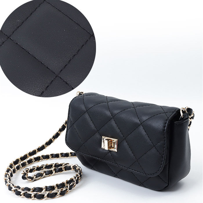 BACKYARD FAMILY「ショルダーバッグ 小さめ 通販 キルティング 斜め掛けバッグ ミニバッグ チェーンベルト」|ショルダー・メッセンジャー|