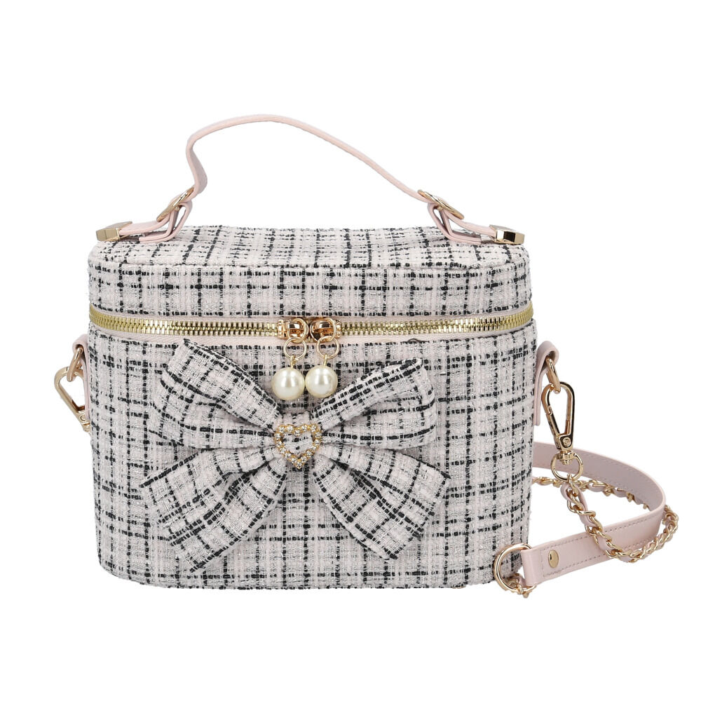 BACKYARD FAMILY「バニティバッグ ショルダー 通販 ショルダーバッグ バニティポーチ ハンドバッグ 斜めがけバッグ」|ショルダー・メッセンジャー|ピンク1