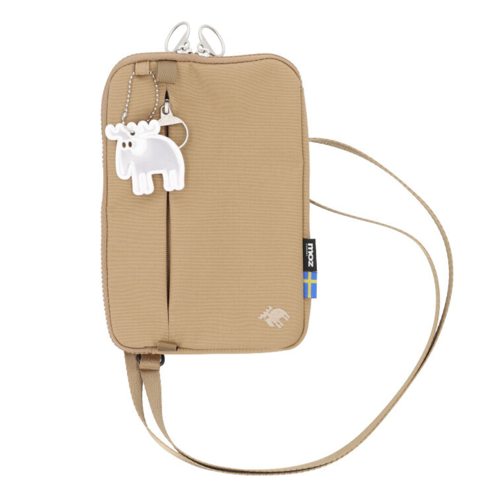 moz「moz モズ スマホショルダー 2way 撥水 zzrk-03 通販 スマホショルダーバッグ」|ショルダー・メッセンジャー|ホワイト1