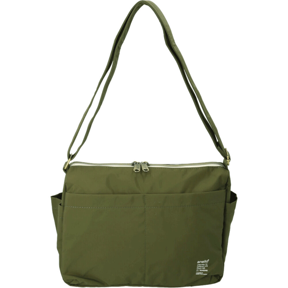BACKYARD FAMILY「アネロ ショルダーバッグ anello ATM0964 通販 ショルダーバック 斜めがけバッグ」|ショルダー・メッセンジャー|グリーン1