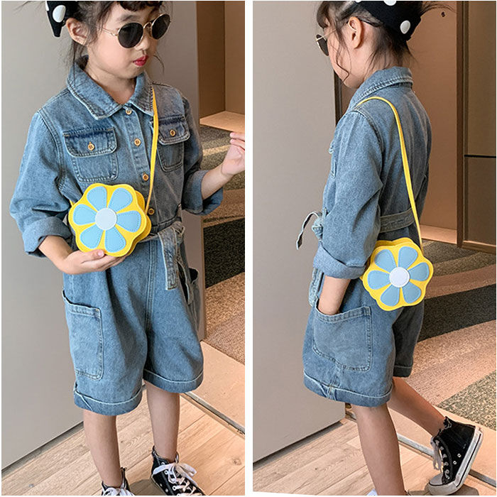 BACKYARD FAMILY「キッズ ポシェット 女の子 好評 シュルダーバッグ 斜め掛け フラワーショルダー フラワー 花」|ショルダー・メッセンジャー|