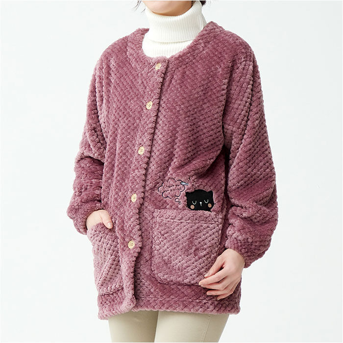 BACKYARD FAMILY「割烹着 ふわふわ レディース 通販 おしゃれ かわいい 前開き かっぽう着 エプロン ルームウェア」|その他|