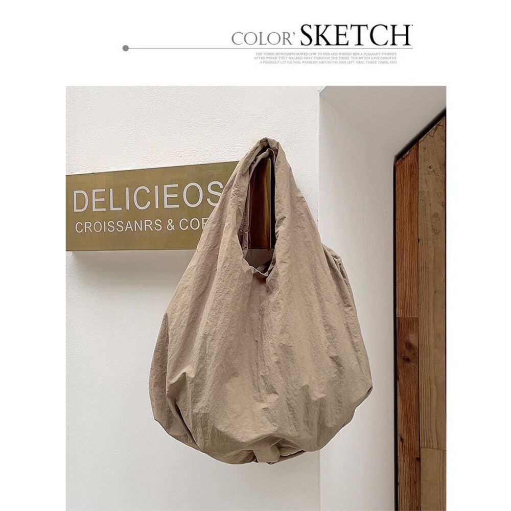 BACKYARD FAMILY「バルーン トートバッグ 通販 バルーン型トートバッグ トートバック レディース ママバッグ」|トートバッグ|ベージュ1