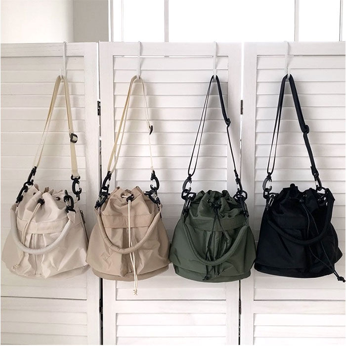 BACKYARD FAMILY「巾着バッグ ショルダー 通販 ショルダーバッグ ショルダーバック レディース 巾着ショルダーバッグ」|ショルダー・メッセンジャー|