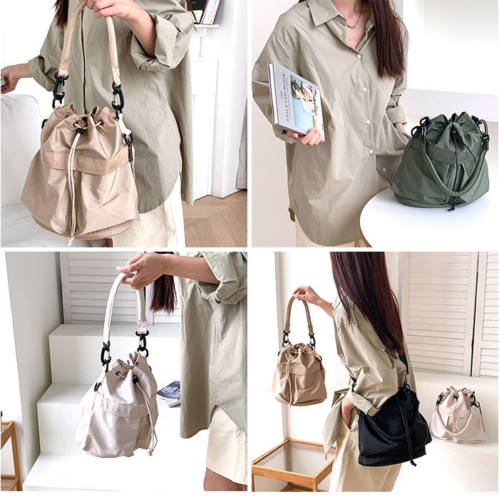 BACKYARD FAMILY「巾着バッグ ショルダー 通販 ショルダーバッグ ショルダーバック レディース 巾着ショルダーバッグ」|ショルダー・メッセンジャー|