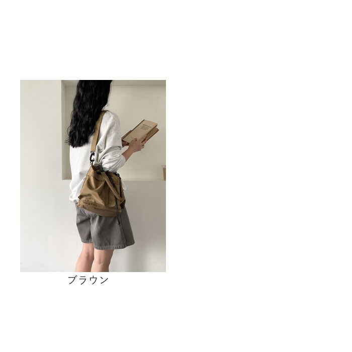 BACKYARD FAMILY「巾着バッグ ショルダー 通販 ショルダーバッグ ショルダーバック レディース 巾着ショルダーバッグ」|ショルダー・メッセンジャー|