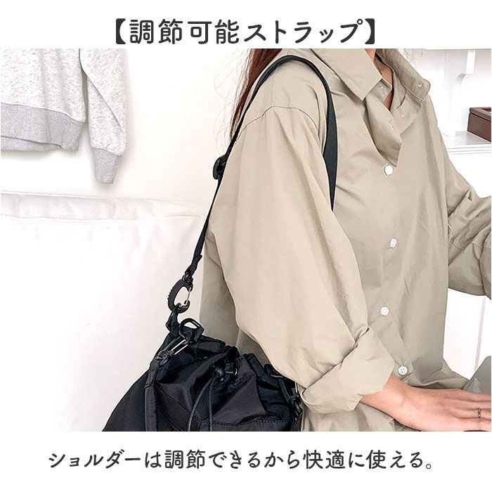 BACKYARD FAMILY「巾着バッグ ショルダー 通販 ショルダーバッグ ショルダーバック レディース 巾着ショルダーバッグ」|ショルダー・メッセンジャー|