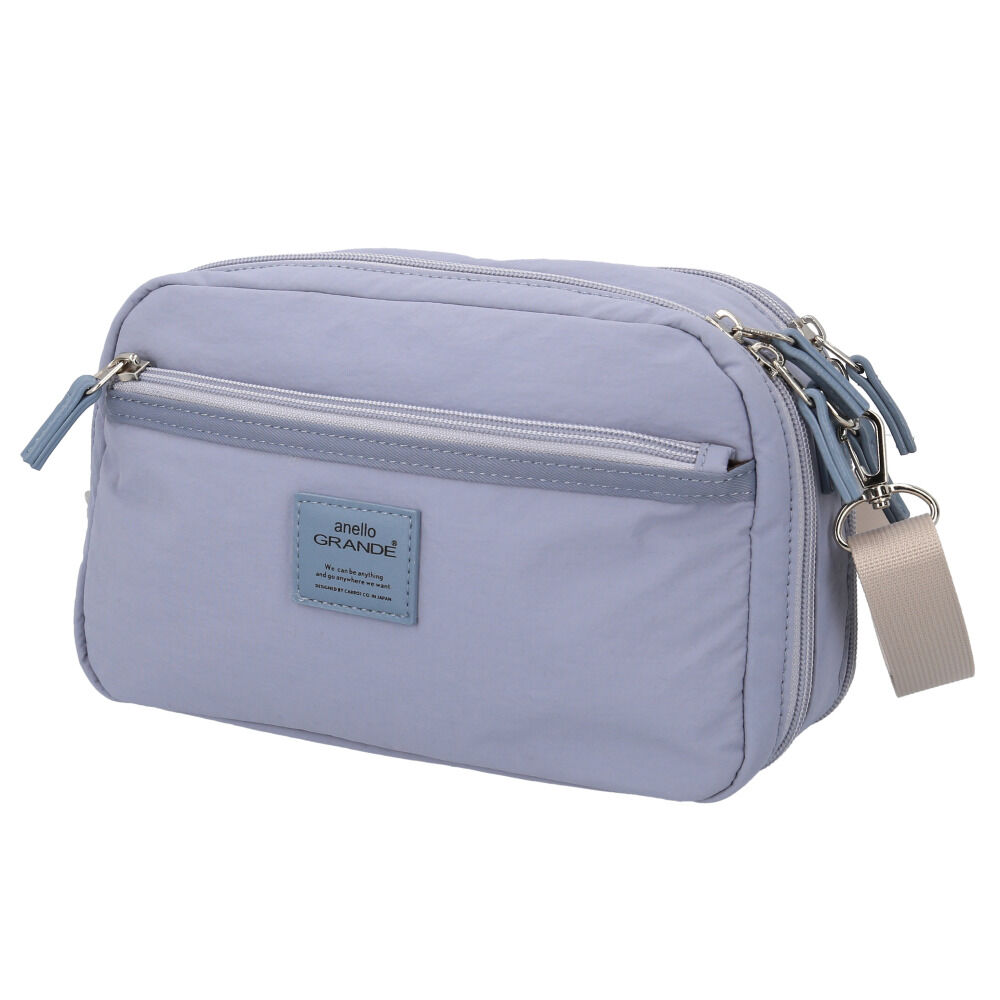 anello「anello GRANDE ショルダーバッグ GHM1062 通販 ショルダーバック ポーチ」|ショルダー・メッセンジャー|グレー1