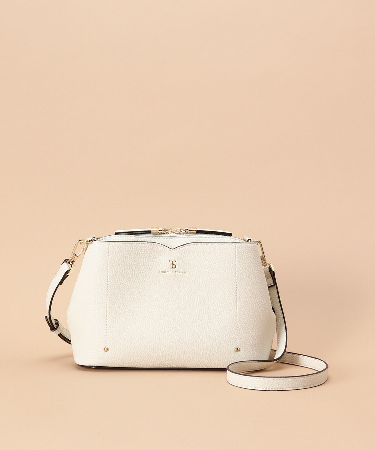 Samantha Thavasa「ウェーブデザインカッティングショルダーバッグ」|ショルダー・メッセンジャー|