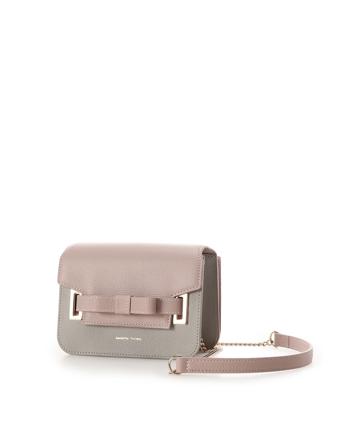 Samantha Thavasa「新バイカラーエムシュシュⅡ ショルダーバッグ 小サイズ」|ショルダー・メッセンジャー|