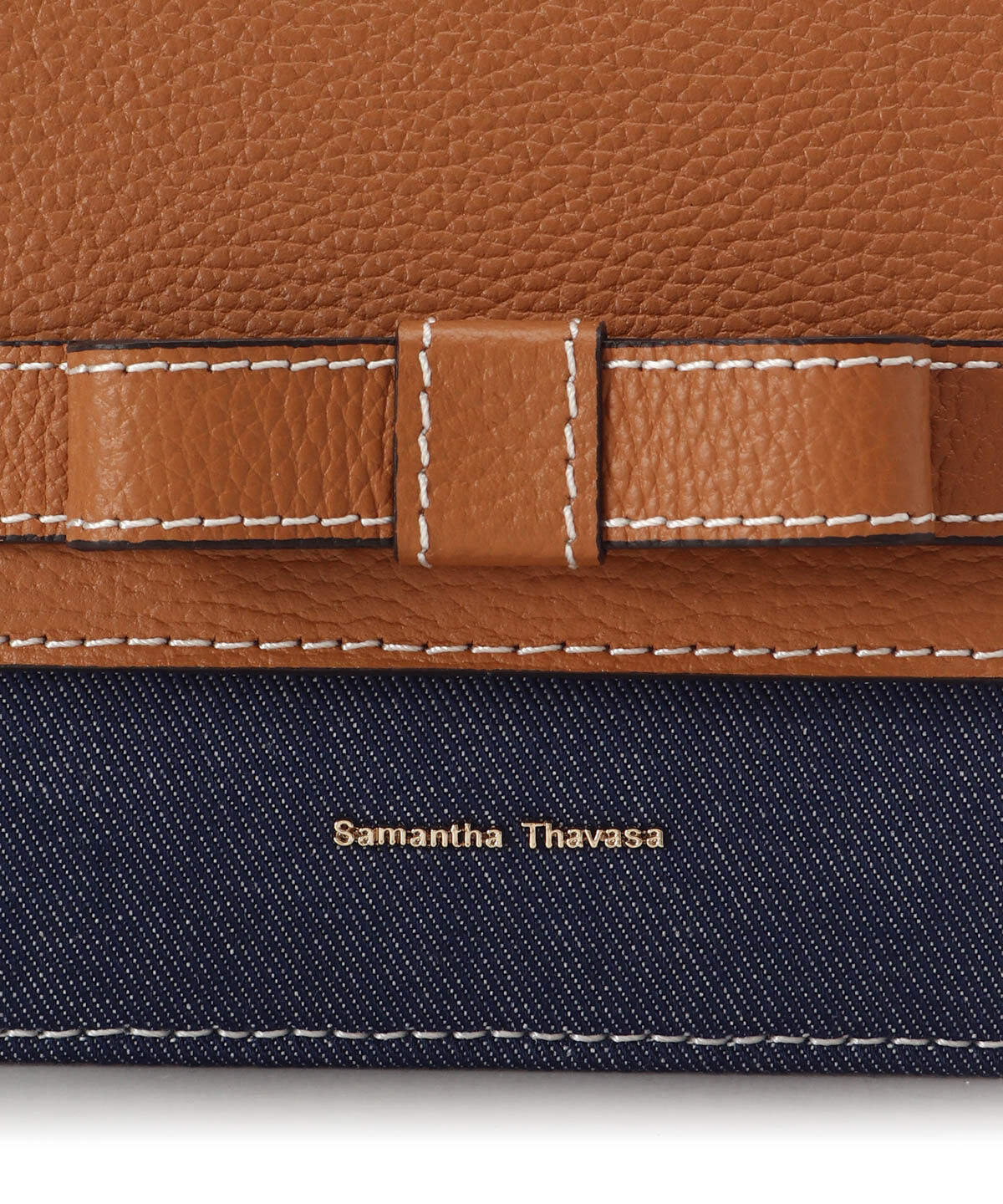 Samantha Thavasa「デニム調エムシュシュⅢ ショルダーバッグ 小サイズ」|ショルダー・メッセンジャー|