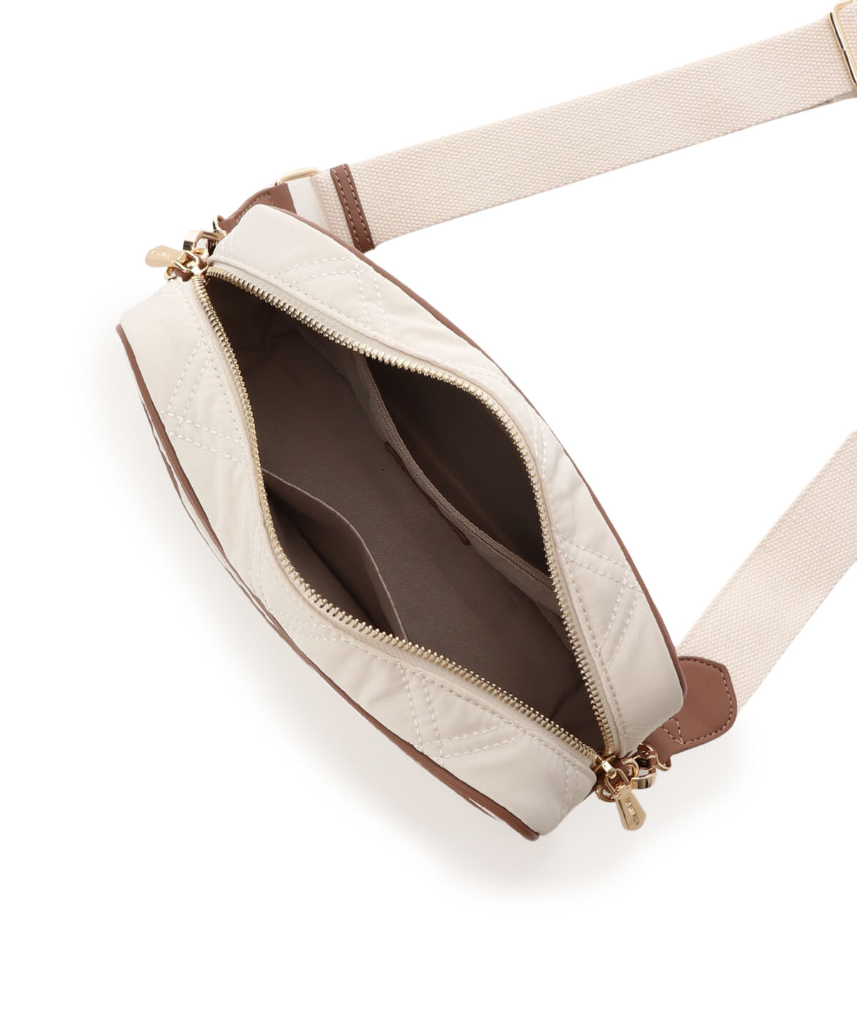 Samantha Vega「ロゴテープキルティングショルダーバッグ」|ショルダー・メッセンジャー|