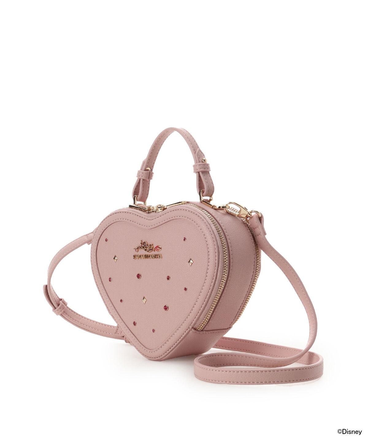 Samantha Vega「『眠れる森の美女』｢ｵｰﾛﾗ姫｣ｺﾚｸｼｮﾝ ﾊｰﾄ型ｼｮﾙﾀﾞｰﾊ」|ショルダー・メッセンジャー|