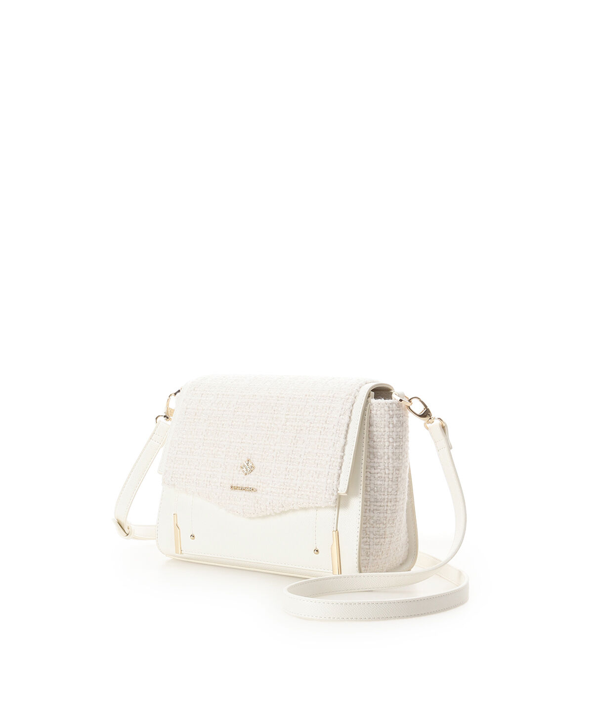 Samantha Vega「ツイードダイヤカットショルダーバッグ」|ショルダー・メッセンジャー|