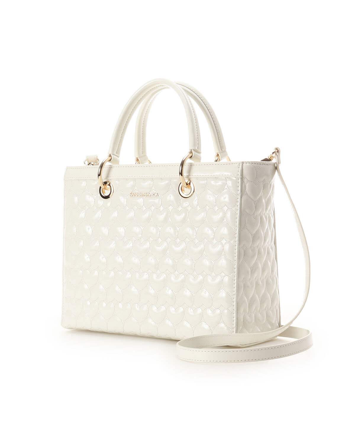 Samantha Vega「エターナルハートキルトハンドバッグ」|ハンドバッグ|