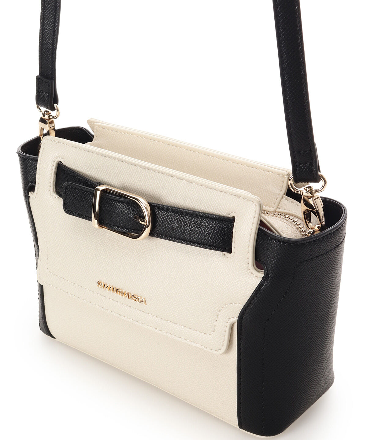 Samantha Vega「フロントバックルショルダーバッグ」|ショルダー・メッセンジャー|