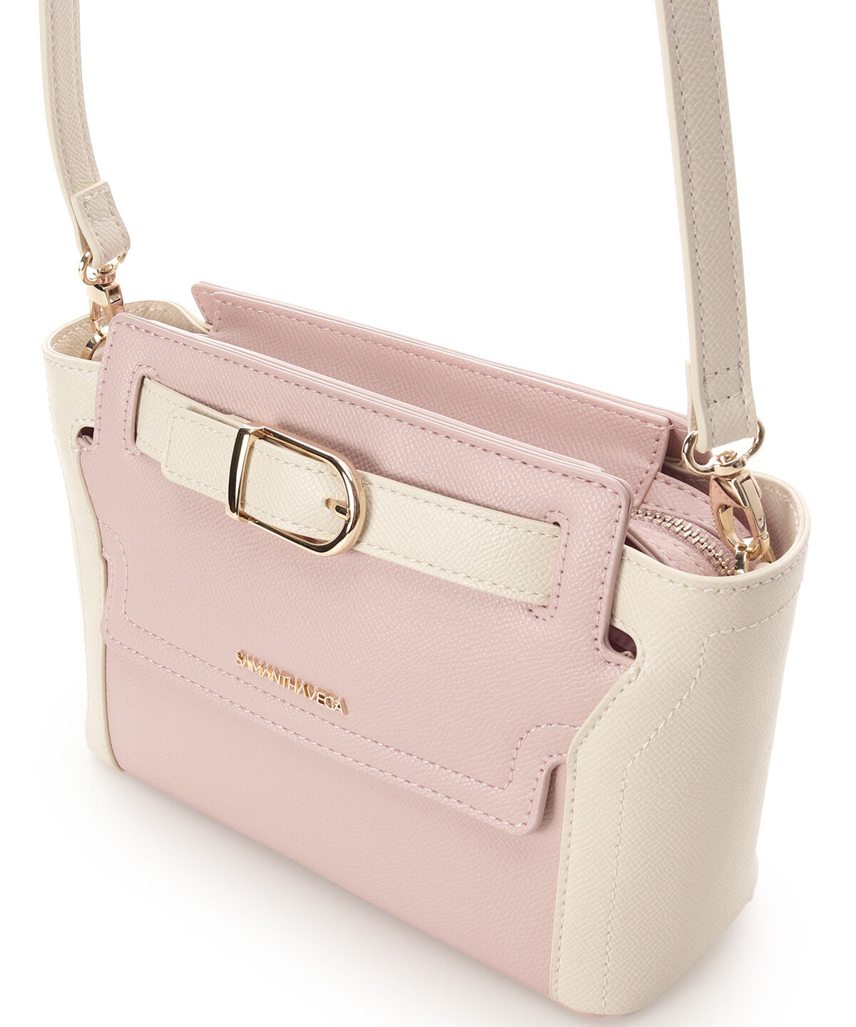 Samantha Vega「フロントバックルショルダーバッグ」|ショルダー・メッセンジャー|