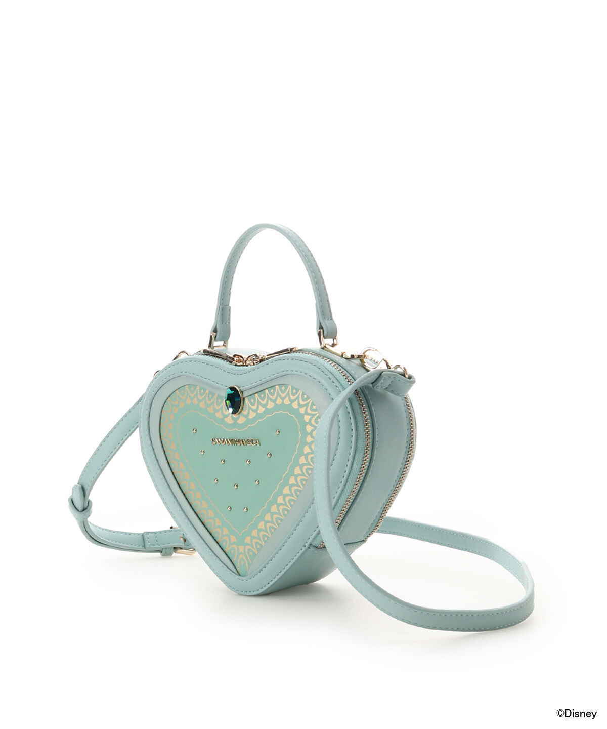 Samantha Vega「「ジャスミン」コレクションハート型ショルダーバッグ」|ショルダー・メッセンジャー|