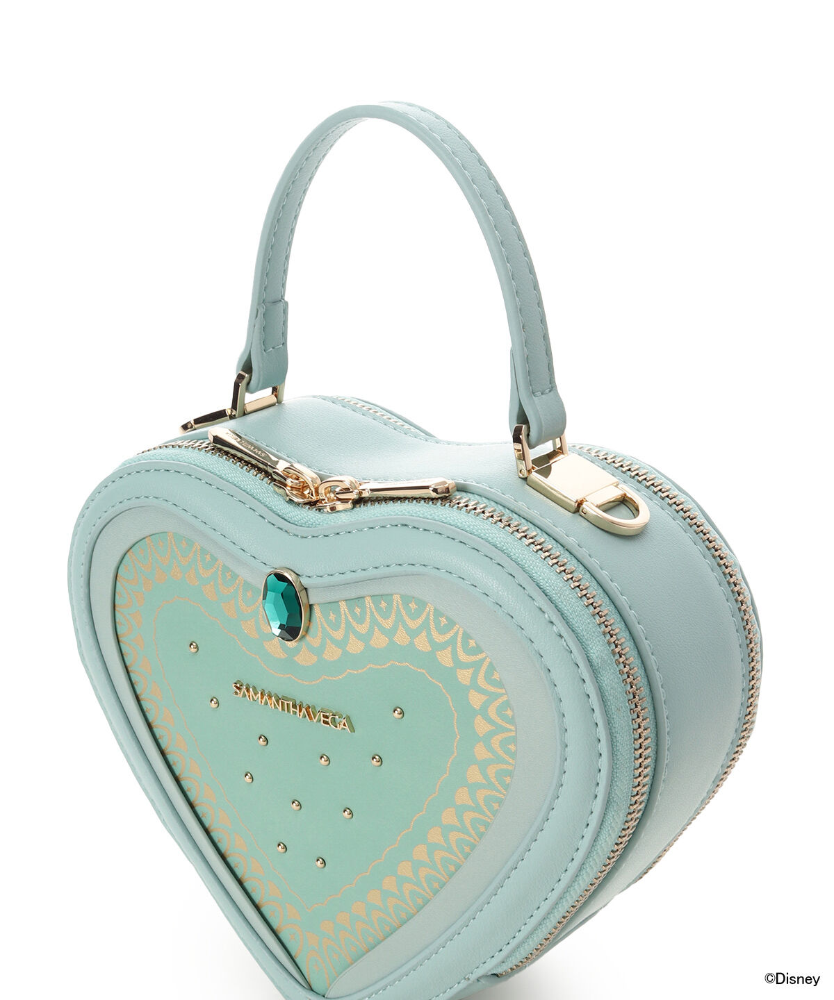 Samantha Vega「「ジャスミン」コレクションハート型ショルダーバッグ」|ショルダー・メッセンジャー|