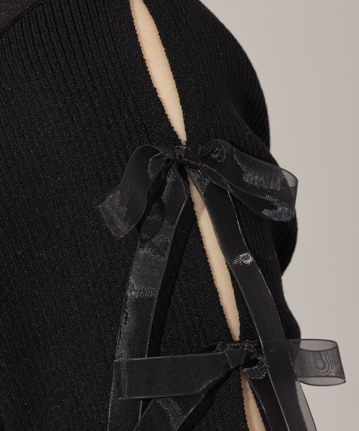 WILLSELECTION「袖リボンニットプルオーバー」|ニット・セーター|