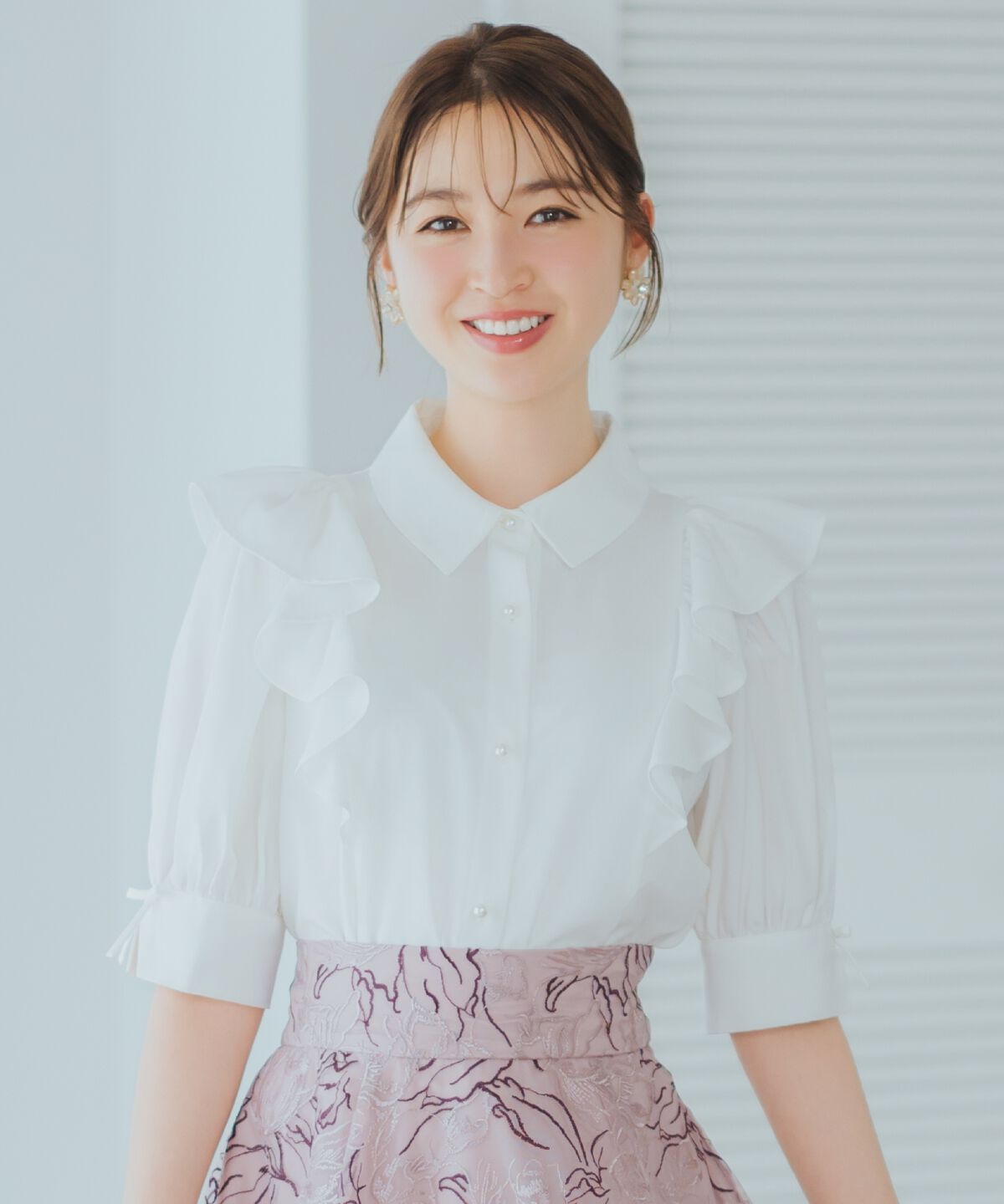 WILLSELECTION「スリーブリボンブラウス」|シャツ・ブラウス|