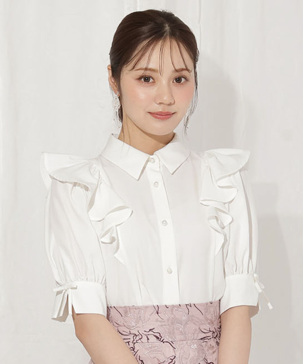 WILLSELECTION「スリーブリボンブラウス」|シャツ・ブラウス|