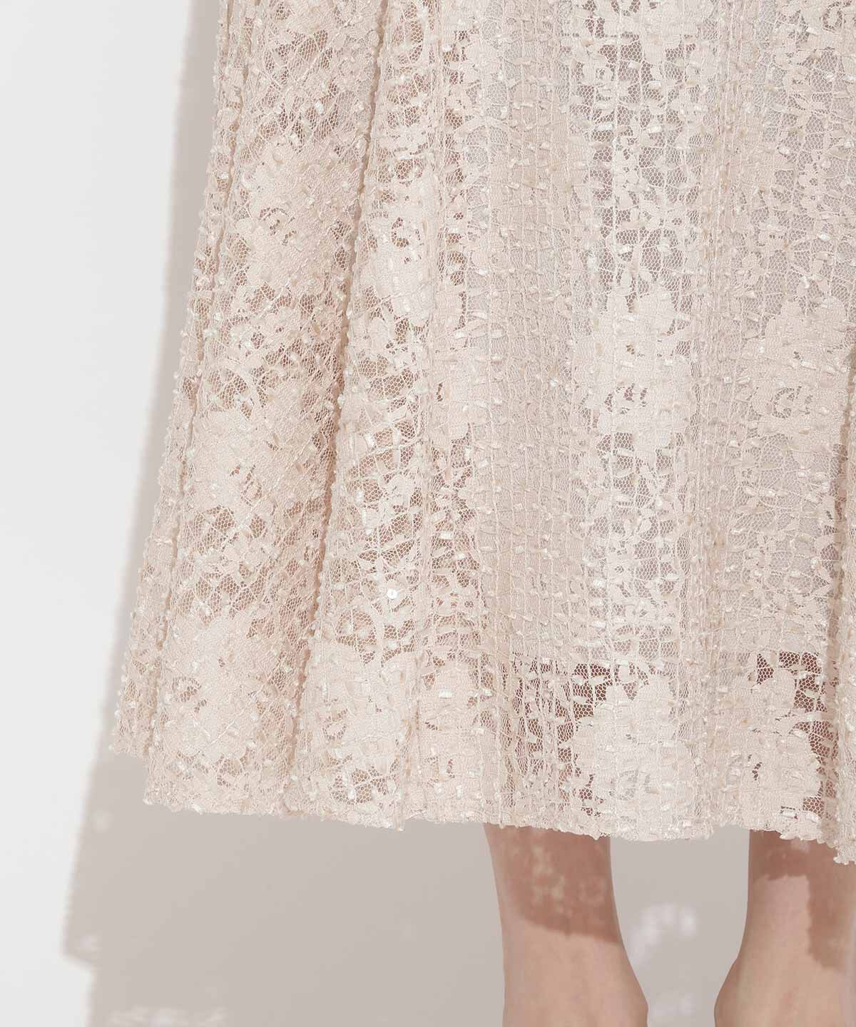 WILLSELECTION「スパンコールレースマーメイドスカート」|フレア|