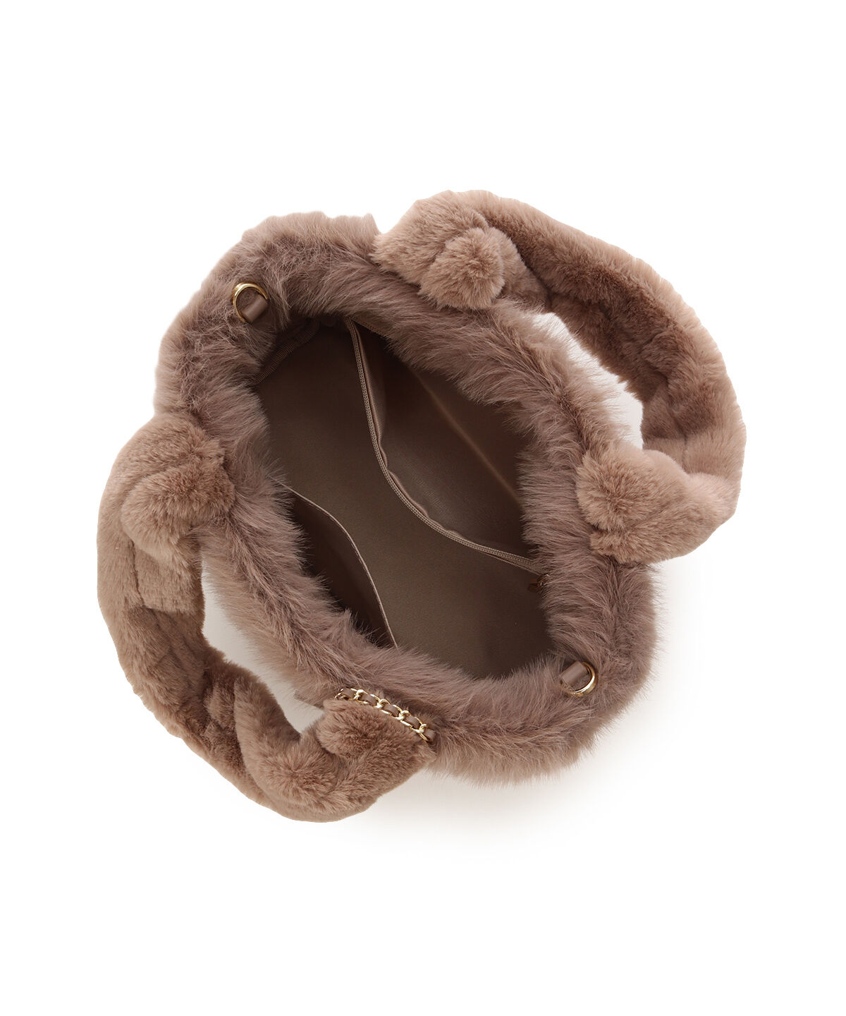 Samantha Thavasa Petit Choice「キルティングファーバッグ」|ショルダー・メッセンジャー|