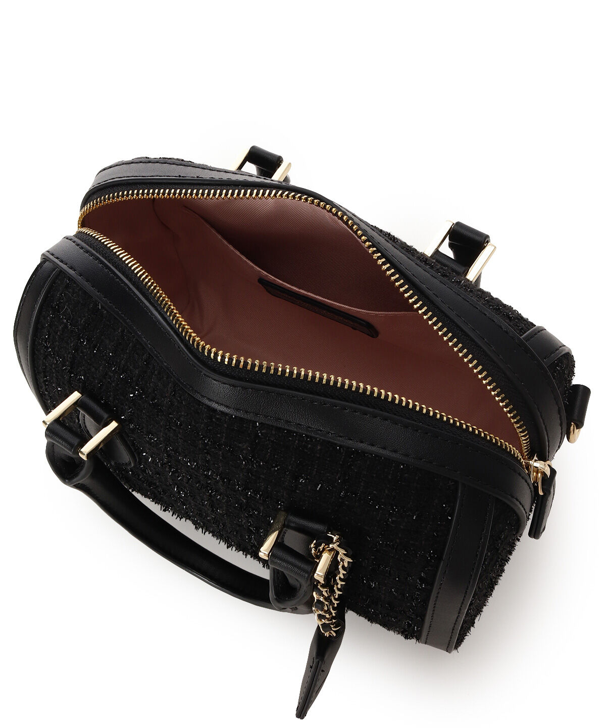 Samantha Thavasa Petit Choice「ツイード ボストンバッグ」|ショルダー・メッセンジャー|