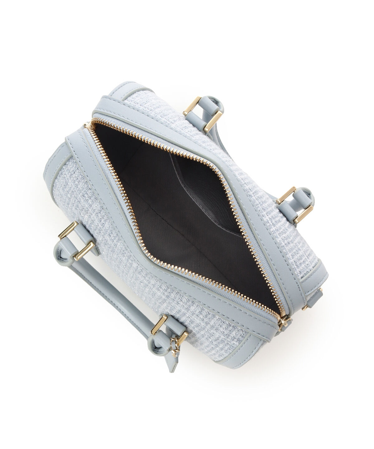 Samantha Thavasa Petit Choice「ツイード ボストンバッグ」|ショルダー・メッセンジャー|