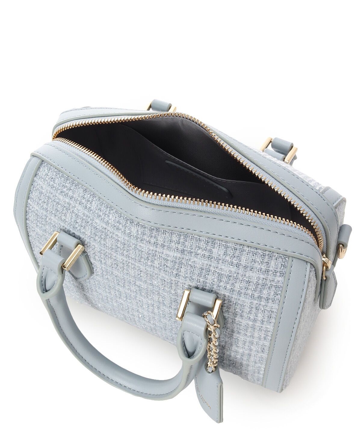 Samantha Thavasa Petit Choice「ツイード ボストンバッグ」|ショルダー・メッセンジャー|