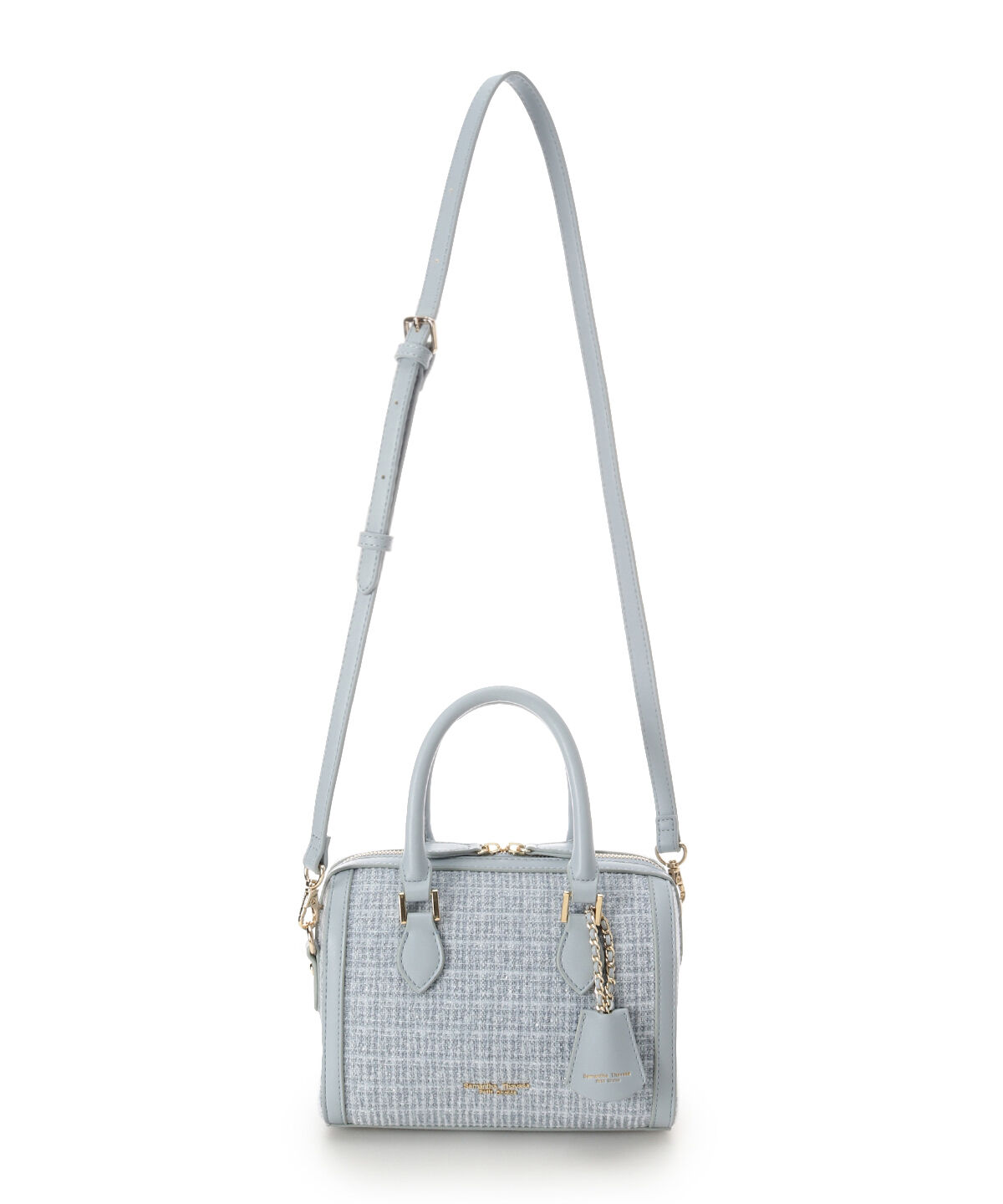 Samantha Thavasa Petit Choice「ツイード ボストンバッグ」|ショルダー・メッセンジャー|