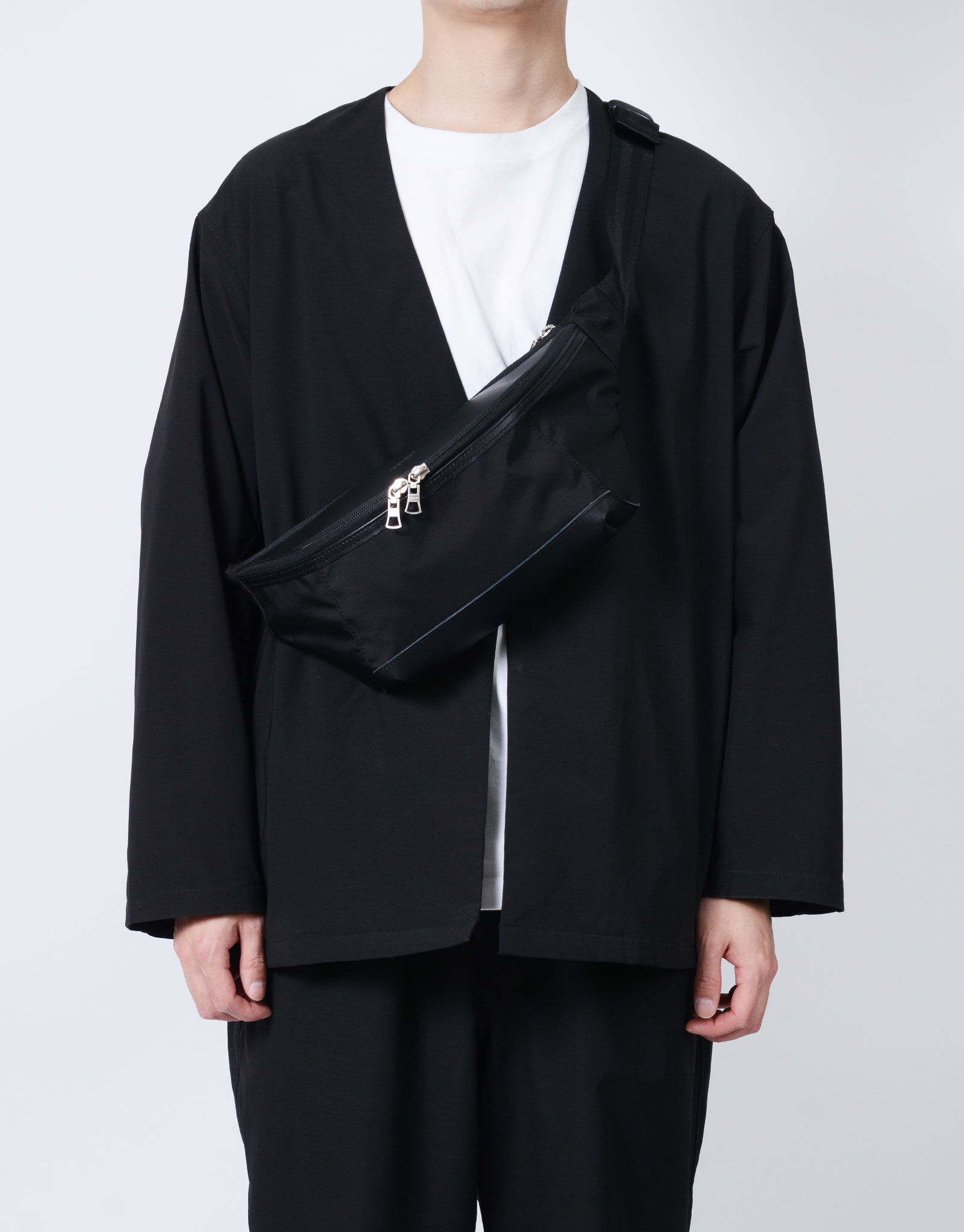 master-piece「STREAM ウエストバッグ」|ショルダー・メッセンジャー|クロ