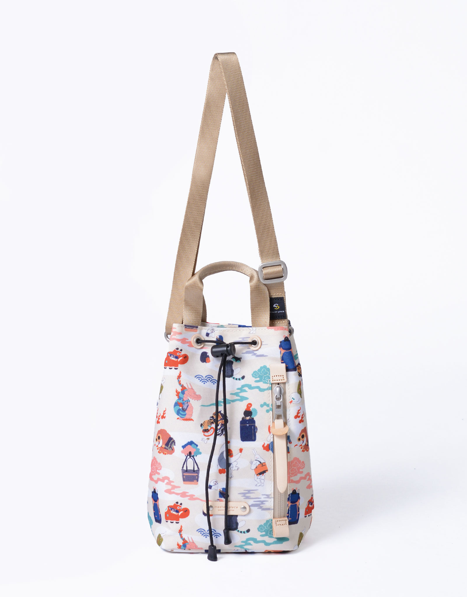 master-piece「ムネアツシ &times; master-piece ドロースリングショルダーバッグ」|ショルダー・メッセンジャー|