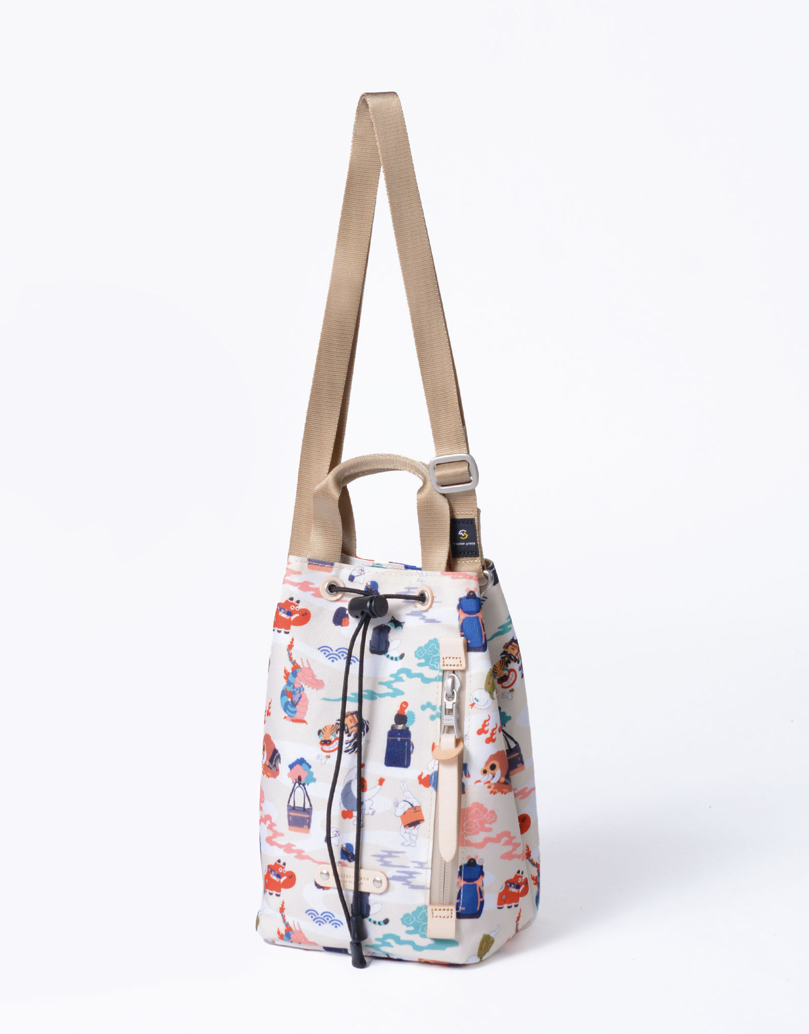 master-piece「ムネアツシ &times; master-piece ドロースリングショルダーバッグ」|ショルダー・メッセンジャー|