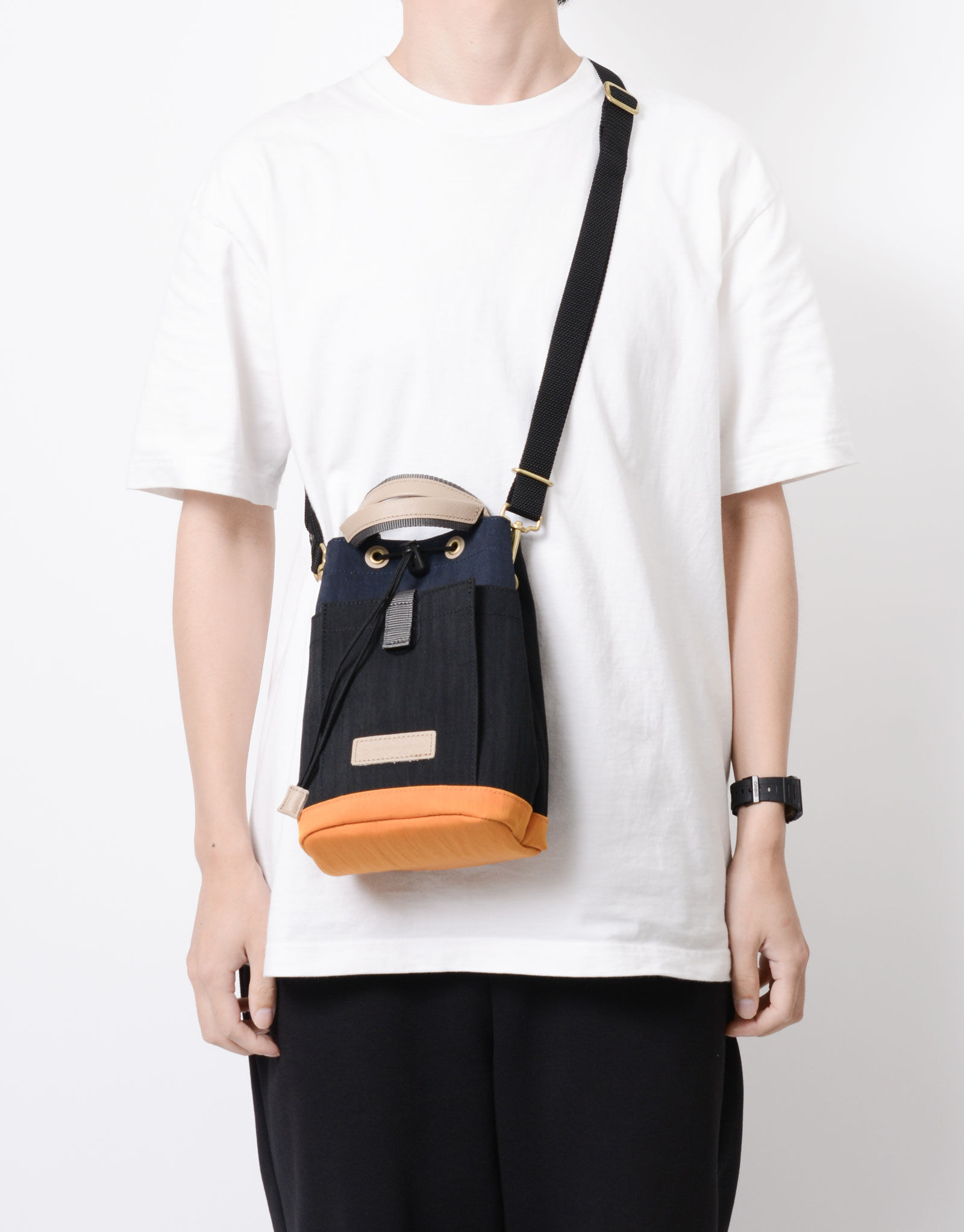 master-piece「link ドローストリングショルダーバッグ」|ショルダー・メッセンジャー|