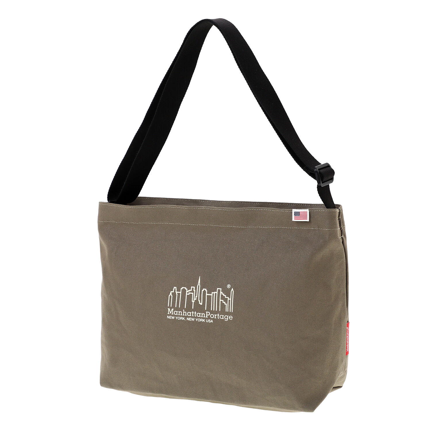 Manhattan Portage「Clearview Shoulder Bag Canvas」|ショルダー・メッセンジャー|BRN