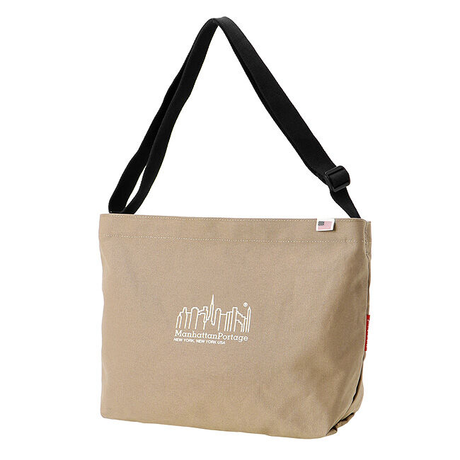 Manhattan Portage「Clearview Shoulder Bag Canvas」|ショルダー・メッセンジャー|BEG